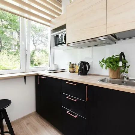 شقة Superapart Gagarina Ministudio - Blisko Lazienek Krolewskich *