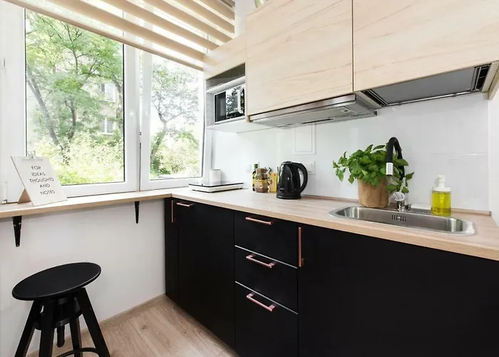 شقة Superapart Gagarina Ministudio - Blisko Lazienek Krolewskich *